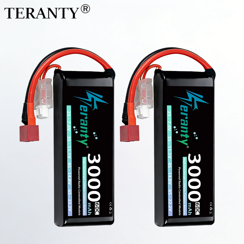 Rc Hobby Truck - TERANTY 2S 3000mAh Lipo Battery 7.4V
