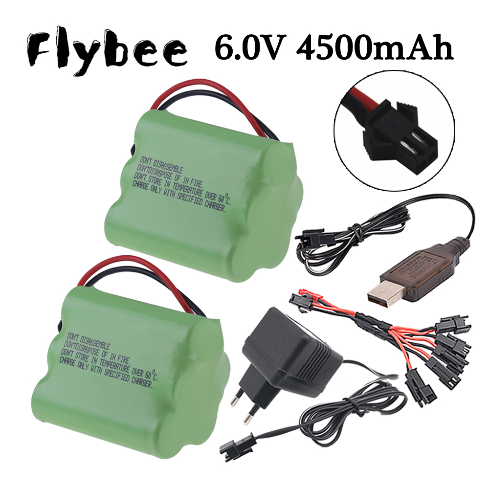 Rc Hobby Truck - 6v 4500mAh Ni-MH Battery SM Plug