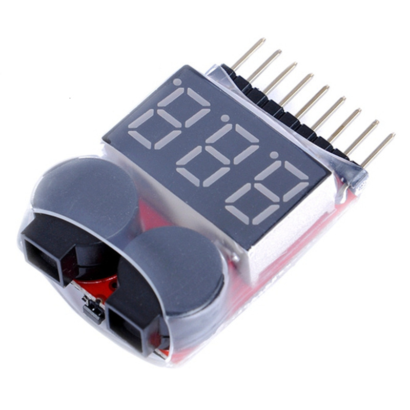 Rc Hobby Wholesale - For 1S/2s/3s/4s/5s/6s/7s/8s Low Voltage Buzzer Alarm
