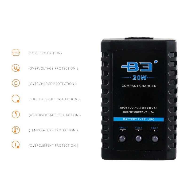 IMAX B3 PRO B3S 20W 1.6A Compa - Rc Hobby Wholesale 评论和价格
