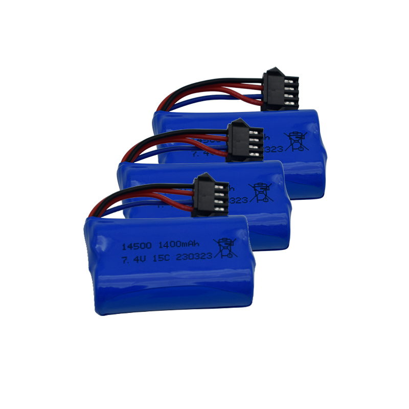 7.4V 1400mAh 14500 Lithium-Ion - Rc Hobby Truck 评论和价格