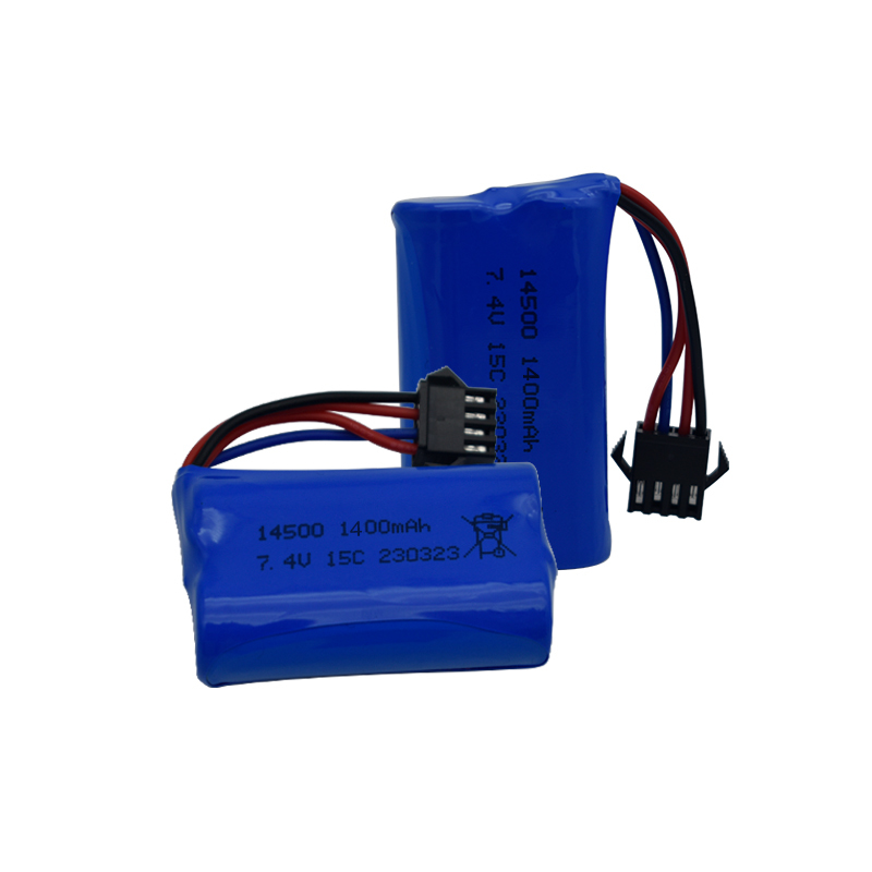 7.4V 1400mAh 14500 Lithium-Ion - Rc Hobby Truck 评论和价格