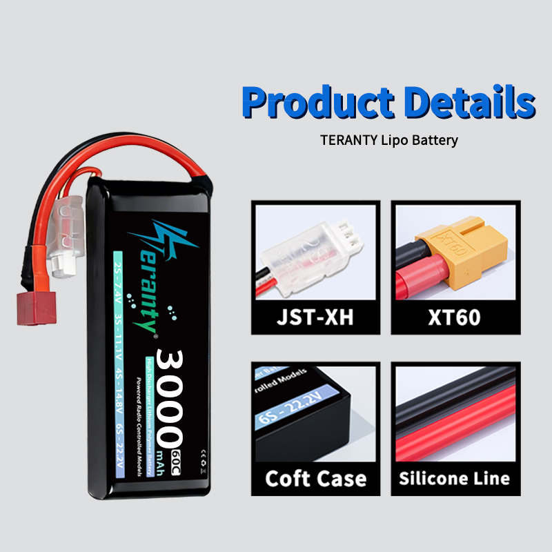 TERANTY 2S 3000mAh Lipo Batter - Rc Hobby Truck 评论和价格