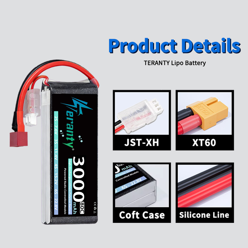 TERANTY 2S 3000mAh Lipo Batter - Rc Hobby Truck 评论和价格