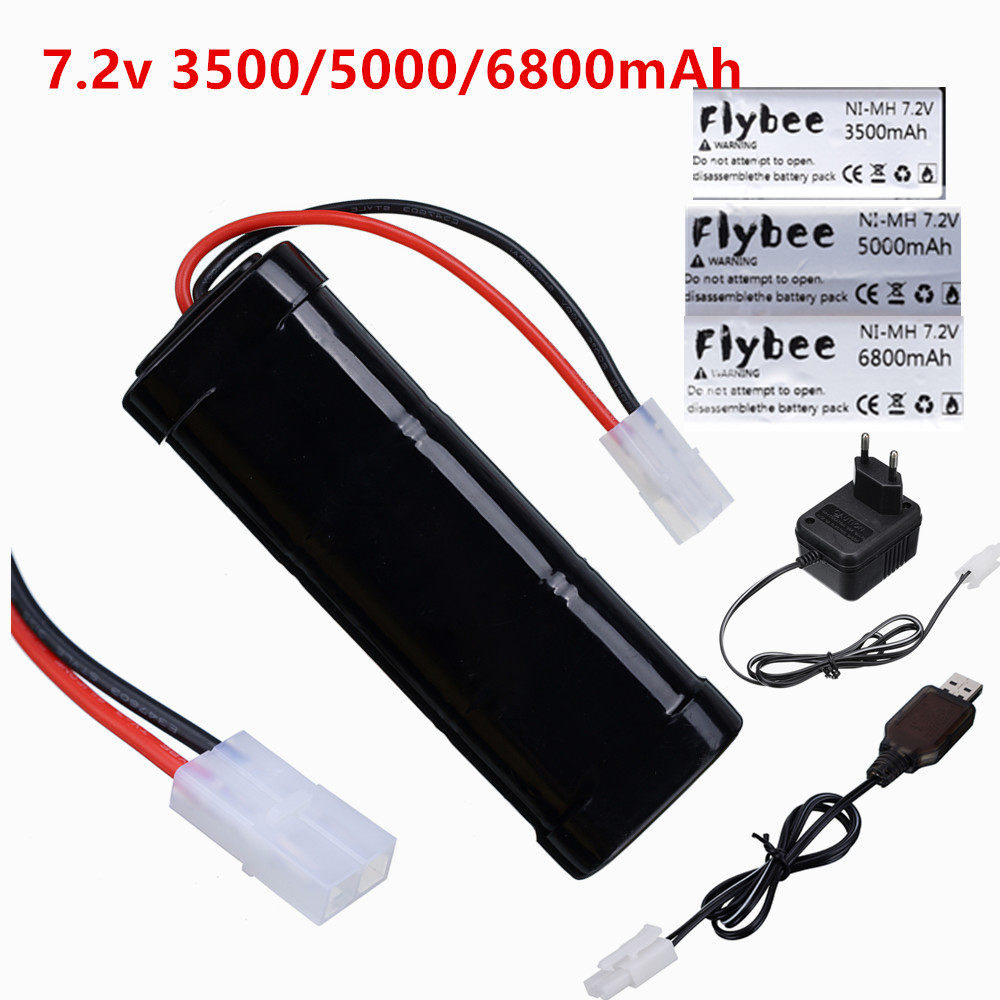 New 7.2V Battery 5000/6800mAh  - Rc Hobby Truck 评论和价格