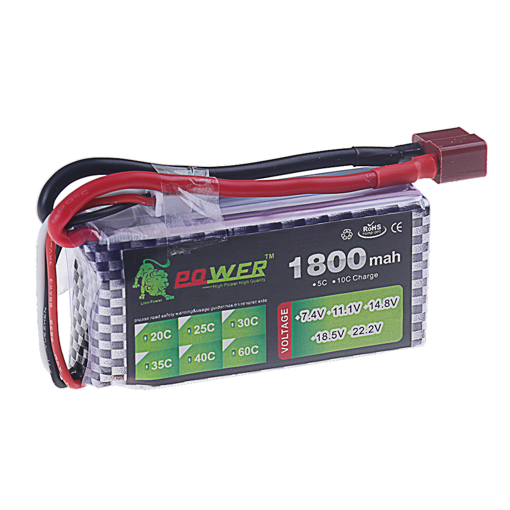 3S 11.1V Lipo Battery Deans T  - Rc Hobby Truck 评论和价格