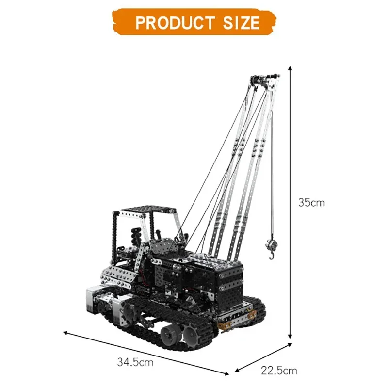DIY Metal RC Crane Electric Ho - Rc Hobby Truck 评论和价格