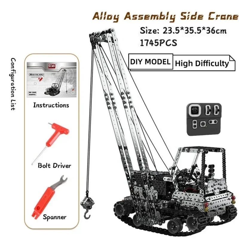 DIY Metal RC Crane Electric Ho - Rc Hobby Truck 评论和价格