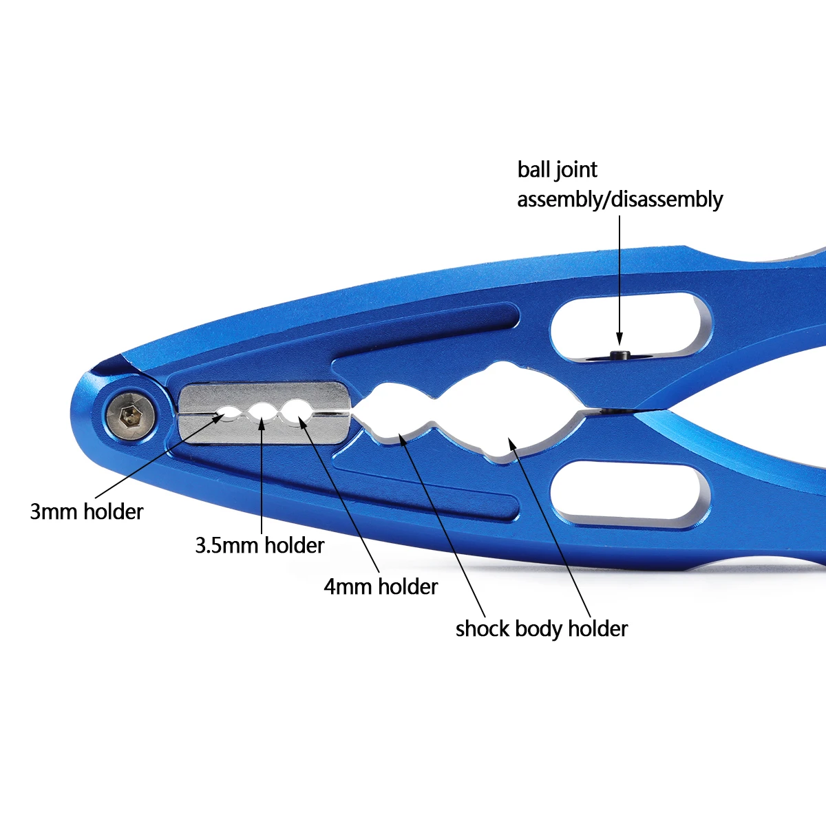 Aluminum CNC Pliers Pivot Ball - Rc Hobby Tools 评论和价格