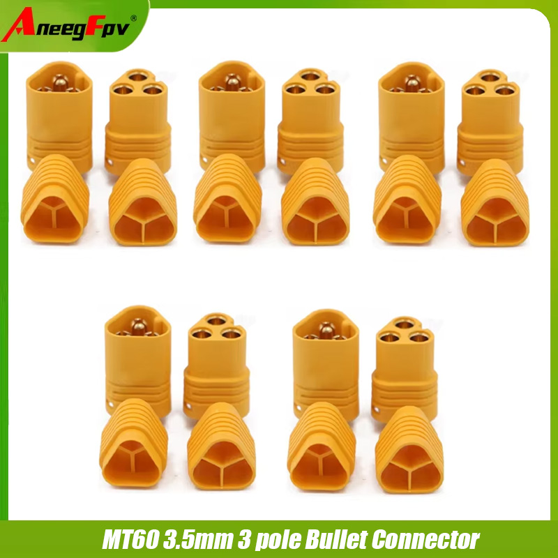 2/5 Pairs AMASS MT60 3.5mm 3 P - Rc Hobby Wholesale 评论和价格