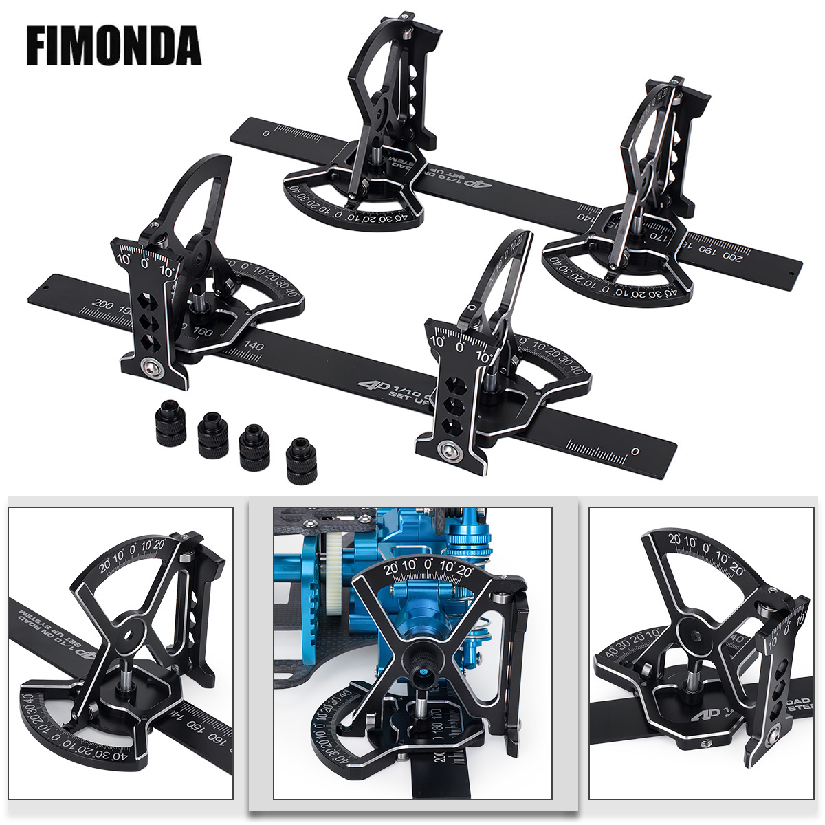 1/10 On Road Aluminum 4D SET-U - Rc Hobby Tools 评论和价格