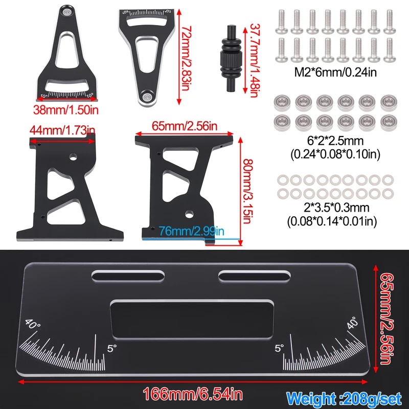 CNC Aluminum RC Chassis Setup  - Rc Hobby Tools 评论和价格