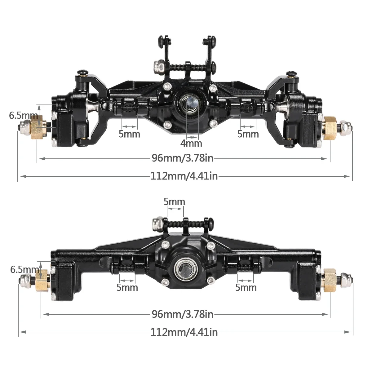 TRX4M Aluminum Front Rear Port - Rc Hobby Crawler 评论和价格