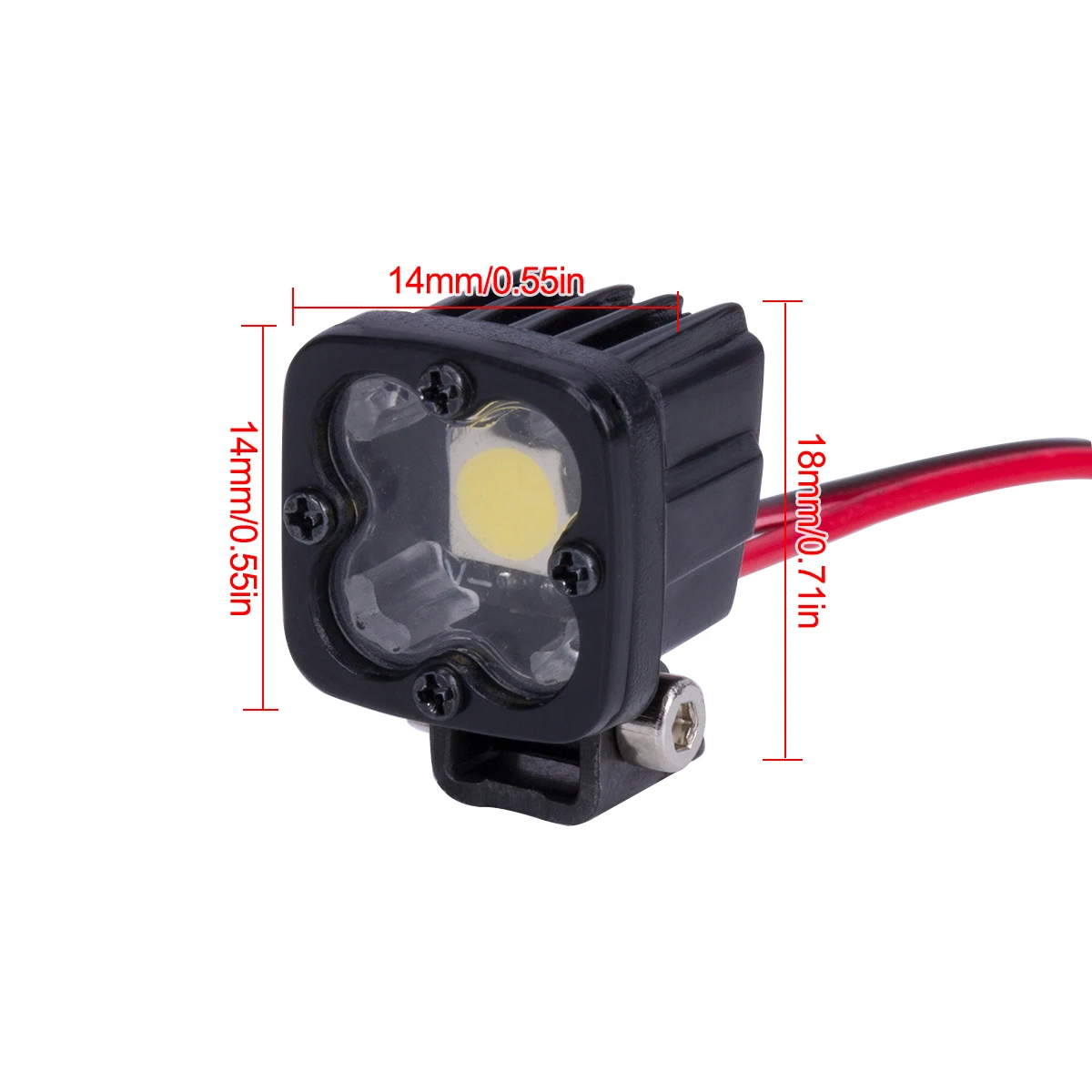 RC Car Square Bright LED Top L - Rc Hobby Crawler 评论和价格