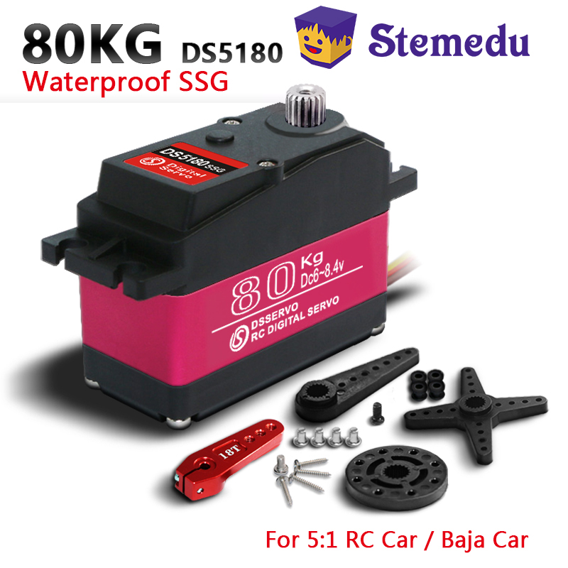 Dsservo Waterproof DS5180 80KG - Rc Hobby Products 评论和价格