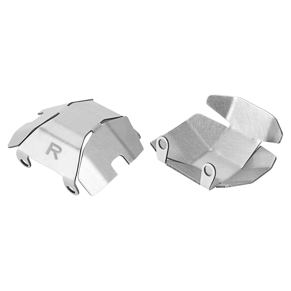 Stainless Steel Skid Plate Cha - Rc Hobby Crawler 评论和价格